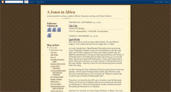 Desktop Screenshot of ajonesinafrica.blogspot.com