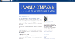 Desktop Screenshot of cempakalawinda.blogspot.com
