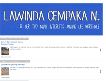 Tablet Screenshot of cempakalawinda.blogspot.com