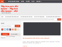 Tablet Screenshot of maybomnuocchim.blogspot.com