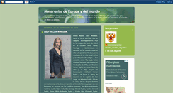 Desktop Screenshot of monarquiasdeeuropa.blogspot.com