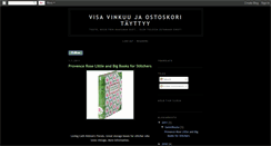 Desktop Screenshot of kissanvillat.blogspot.com