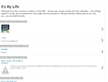 Tablet Screenshot of mylifeinaju.blogspot.com