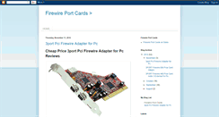 Desktop Screenshot of firewireportcards.blogspot.com