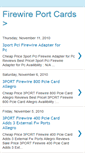 Mobile Screenshot of firewireportcards.blogspot.com