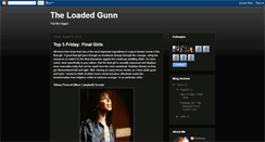 Desktop Screenshot of djgunn-theloadedgunn.blogspot.com