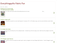 Tablet Screenshot of fabricfun-everythingquilts.blogspot.com
