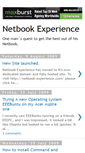 Mobile Screenshot of netbook-experience.blogspot.com
