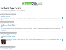 Tablet Screenshot of netbook-experience.blogspot.com