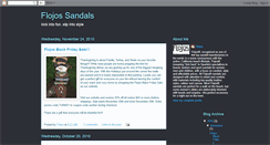 Desktop Screenshot of flojossandals.blogspot.com