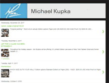 Tablet Screenshot of michaelkupka.blogspot.com