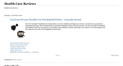Desktop Screenshot of health-care-reviews.blogspot.com