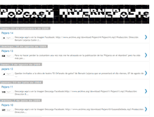 Tablet Screenshot of internepolispodcast.blogspot.com