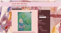 Desktop Screenshot of jujuartstudio.blogspot.com