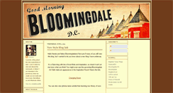 Desktop Screenshot of goodmorningbloomingdale.blogspot.com