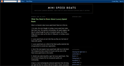 Desktop Screenshot of competitionboat.blogspot.com