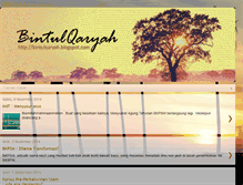 Tablet Screenshot of bintulqaryah.blogspot.com