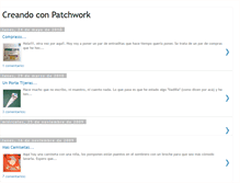 Tablet Screenshot of creandoconpatchwork.blogspot.com