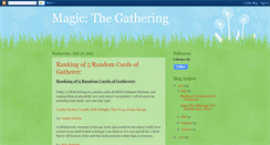 Desktop Screenshot of mtgdeckblogaura.blogspot.com