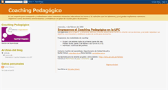 Desktop Screenshot of coachingpedagogico.blogspot.com