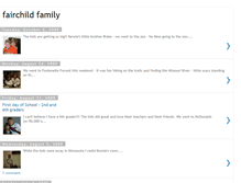 Tablet Screenshot of fairchildfamilyfun.blogspot.com