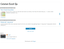 Tablet Screenshot of catatanexcelku.blogspot.com