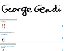 Tablet Screenshot of georgegendi.blogspot.com