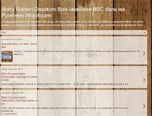 Tablet Screenshot of maison-bois-bbc-64.blogspot.com