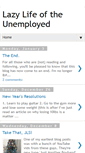 Mobile Screenshot of lazylifeoftheunemployed.blogspot.com