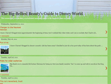 Tablet Screenshot of big-belliedbeautysguidetodisneyworld.blogspot.com