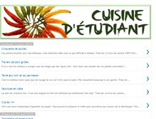 Tablet Screenshot of cuisinedetudiant.blogspot.com