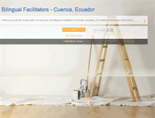 Tablet Screenshot of facilitatorscuencaecuador.blogspot.com