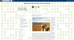 Desktop Screenshot of jamesandamyridpath.blogspot.com