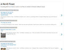 Tablet Screenshot of anevillfeast.blogspot.com