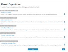 Tablet Screenshot of abroadexperience.blogspot.com