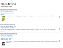 Tablet Screenshot of most-honest-review.blogspot.com