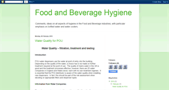 Desktop Screenshot of foodbevhygiene.blogspot.com