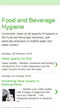 Mobile Screenshot of foodbevhygiene.blogspot.com
