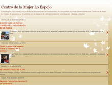 Tablet Screenshot of centrodelamujerloespejo.blogspot.com