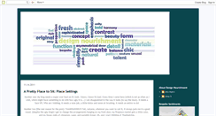 Desktop Screenshot of design-nourishment.blogspot.com
