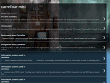 Tablet Screenshot of carrefour-mist.blogspot.com