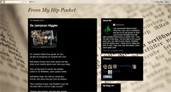 Desktop Screenshot of from-my-hip-pocket.blogspot.com