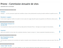 Tablet Screenshot of prismesitesinternet.blogspot.com