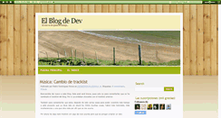 Desktop Screenshot of blogdedev.blogspot.com