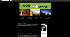 Desktop Screenshot of peterkarphotography.blogspot.com