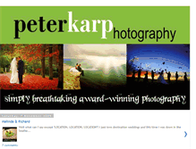 Tablet Screenshot of peterkarphotography.blogspot.com