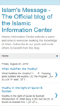 Mobile Screenshot of islamsmessage.blogspot.com
