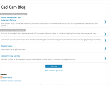 Tablet Screenshot of cadcamtr.blogspot.com
