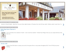 Tablet Screenshot of deerparkhotel.blogspot.com