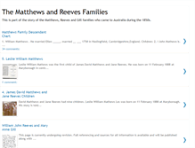 Tablet Screenshot of matthewsreevesfamily.blogspot.com